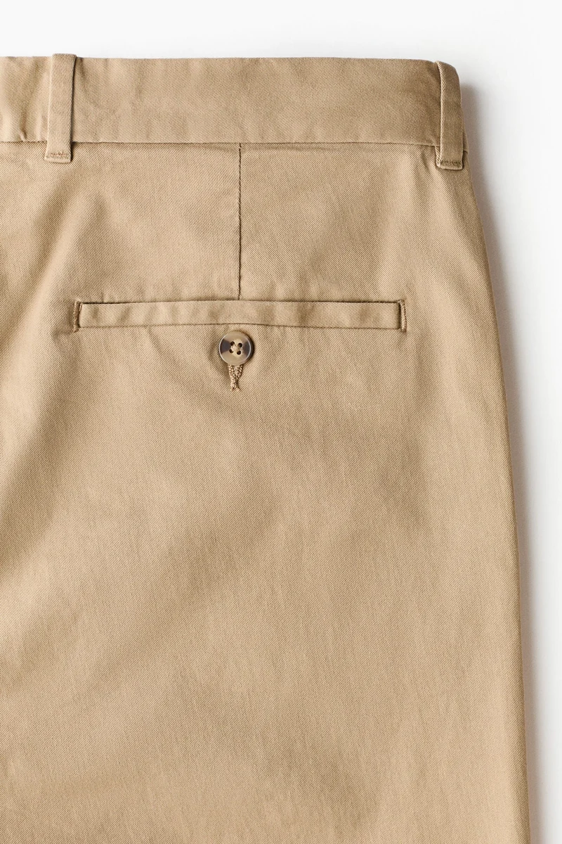 H&M  Slim Fit Cotton chinos for Men | Best Price UAE